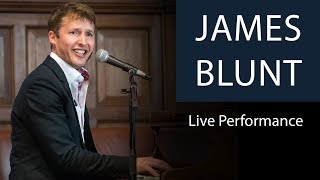 James Blunt  Goodbye My Lover  Live Performance at Oxford Union [upl. by Aned716]