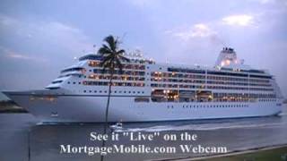 Regent Seven Seas Mariner Sail Away from Port Everglades Inlet on 1152009 [upl. by Alban]