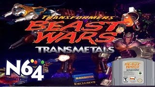 Transformers Beast Wars  Nintendo 64 Review  HD [upl. by Alanson]