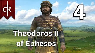 Theodoros II of Ephesos  Crusader Kings 3  Part 4 [upl. by Rehpotsrhc]