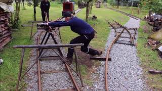 Feldbahnschienen biegen [upl. by Jaine]