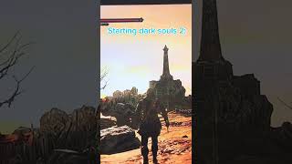 Starting vs beating dark souls 2 darksouls2 soulsborne soulsgames [upl. by Gnehs903]