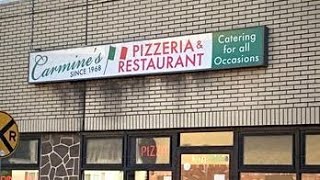 Food Review Episode 41 Carmine’s Pizzeria and Restaurant [upl. by Delmor]