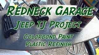 Jeep TJ Project  Interior Paint Tips and Reccomendations [upl. by Deelaw]