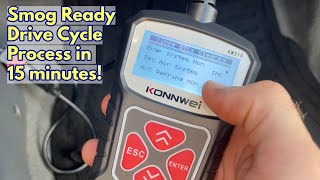 Make your car smog ready in 15 minutes  IM Readiness Drive Cycle Procedure [upl. by Omer232]