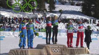 Cross Country Skiing Women Team Sprint Free Complete Event Final  Vancouver 2010 [upl. by Assirialc]