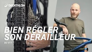 TUTO  Comment bien régler son dérailleur de VTT  🚲 I Decathlon [upl. by Reitrac]