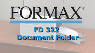 Formax FD 322 Desktop Document Folder [upl. by Comethuauc]