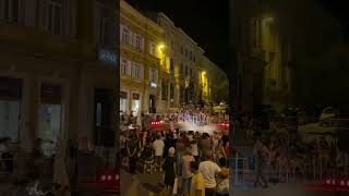 Nightlife in PULA CROATIA 🇭🇷croatia shorts beach vacation holiday enjoylife party concerts [upl. by Ahseile]