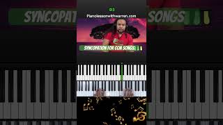 Piano Rhythm Syncopation For CCM Songs [upl. by Yann]