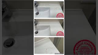 How to remove rust from bathroom sink [upl. by Uok]