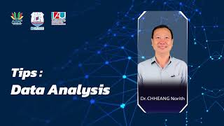 6 Data Analysis  Research Tip by Dr CHHEANG Norith [upl. by Nivra]