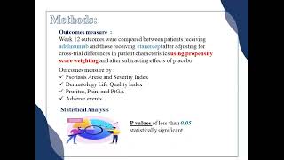 PharmD Students Presentation Randomized Clinical Trial of Adalimumab and Etanercept for Psoriasis [upl. by Arda]