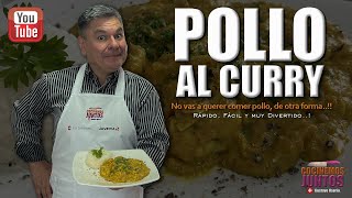 como hacer quotPOLLO EN SALSA CURRYquot  muy fácil [upl. by Niveg347]