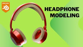 Headphone Modeling in Blender Beginners Tutorial [upl. by Aleyak]