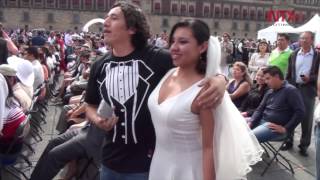 Ciudad de México romperá récord con bodas colectivas en el Zócalo [upl. by Cora]