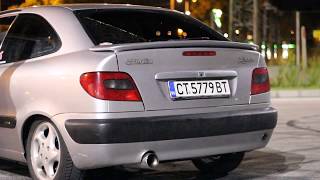 Citroen Xsara VTS 20 16V 163 MAGNUM Supersprint exhaust [upl. by Ttezzil]