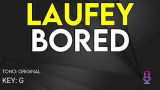 Laufey  Bored  Karaoke Instrumental [upl. by Airamesor]