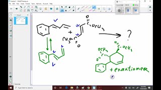 Show the structure including stereochemistry of the product from the following DielsAlder reacti… [upl. by Robinett191]