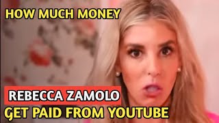 REBECCA ZAMOLO  HOW MUCH MONEY DOES REBECCA ZAMOLO CHANNEL EARN FROM YOUTUBE [upl. by Stedmann]