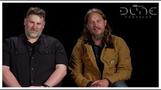 Dune Prophecy Star Travis Fimmel and EP Jordan Goldberg Talk Power and Loyalty in New Series [upl. by Agnola]