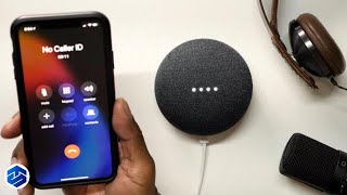 Google Home Mini  How To Make A Phone Call [upl. by Lossa]