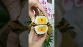 Do You Have Plantain At Home shorts shortsfeed fyp recipe cake nagasari plaintain [upl. by Adnilrem946]