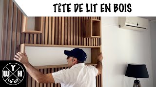 COMMENT RÉALISER UNE TÊTE DE LIT EN BOIS SANS VIS APPARENTE [upl. by Enylekcaj920]