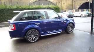 Range Rover Sport Project KAHN Cosworth RS300 2011 Bali Blue [upl. by Odranreb]