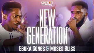 New Generation  Ebuka Songs amp Moses Bliss Live [upl. by Avitzur]