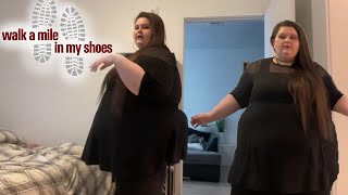 Amberlynn Reid proves she can walk a mile while being 500lbs [upl. by Einaffit]