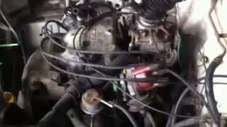 Car engine runing 100 on hydrogen from aluminium  water and NaOH reaction  no HHO [upl. by Shannen804]