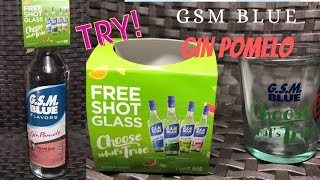 GSM BLUE GIN POMELO WITH FREE SHOT GLASS  DRINK RESPONSIBLY [upl. by Eward]