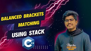 Balanced Brackets Matching Easiest Code using StackBangla Tutorial [upl. by Laurice]