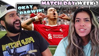 Premier League Match Day 3 All Goals Reaction🔥 [upl. by Leirej]