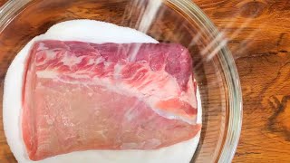 Curing Meat with Salt Only [upl. by Root]