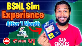 BSNL Sim Experience After 1 Month  BSNL Experience in Ranchi [upl. by Brodsky401]