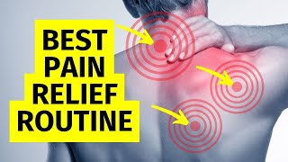 Best Exercises to Relieve Neck Shoulder and Upper Back Pain  Routine [upl. by Natehc618]