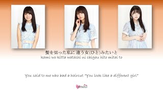 Nogizaka46 乃木坂46  Natsu no Tobira 夏の扉 Original by Matsuda Seiko Kan Rom Eng Lyrics [upl. by Dayir275]