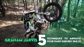 Graham Jarvis  5 Techniques to Improve Your Hard Enduro Skills [upl. by Aerdnod198]