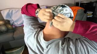 How To Tie A Bandana Around Your Head Demo [upl. by Matazzoni668]