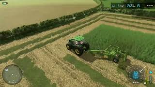 FS22  AGHALEE FARM 66  SILAGE SEASON PART 2 [upl. by Helbona]