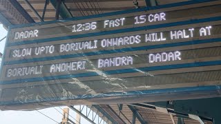 Dadar D for Dadar f for fast train train [upl. by Anehsuc36]