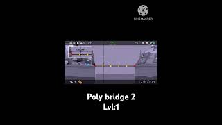 Poly bridge 2 lvl1  gaming polybridge2  like and subscribe [upl. by Dleifrag651]