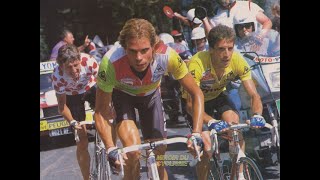 Tour 1988  19ème étape  Fin détape en apothéose au Puy de Dome [upl. by Sile]