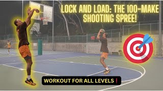 100Make Basketball Shooting Workout for Precision and Consistency [upl. by Odravde]