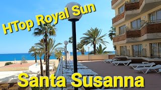 HTop Royal Sun Santa Susanna Costa Brava hotel baseny plaża [upl. by Otir]