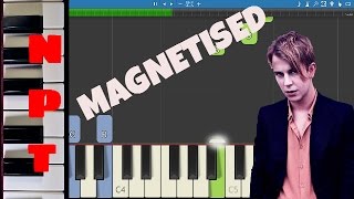 Tom Odell  Magnetised  Piano Tutorial  Instrumental [upl. by Clementia]