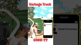 Garbage Truck cheat code in Indian bike driving 3d  Indian bike driving 3d new update shorts [upl. by Anirbes]