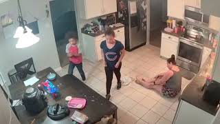 Children Help Mom During Seizure [upl. by Nehpets]